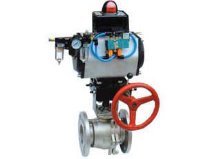 氣動活塞式切斷球閥