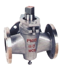 三通鑄鋼旋塞閥