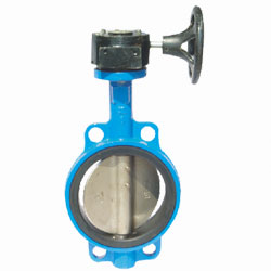 蝸輪對(duì)夾襯膠蝶閥